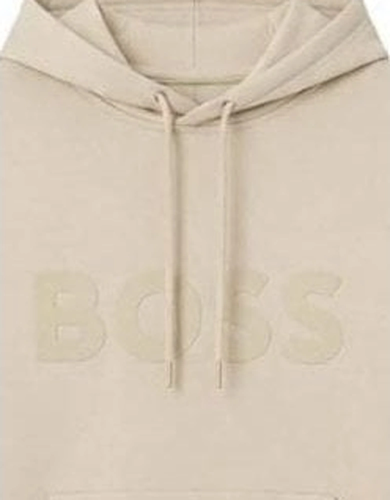 Hugo Boss Men's Beige Soody Hooded Sweatshirt