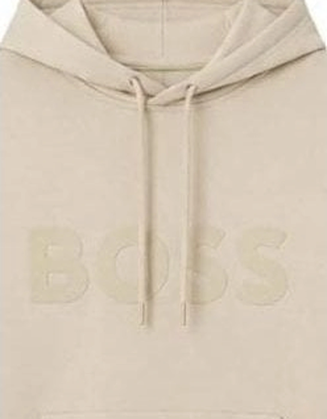 Hugo Boss Men's Beige Soody Hooded Sweatshirt