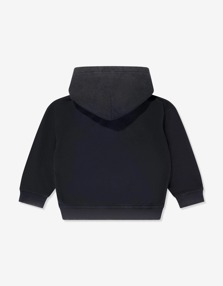 REPRESENT Kids Mini Thoroughbred Hoodie in Black