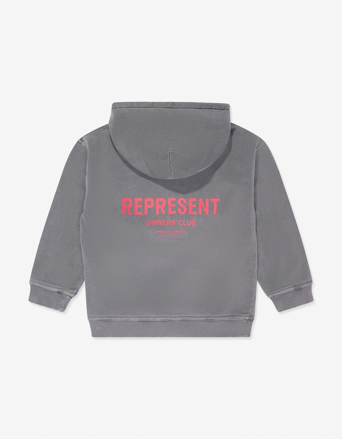 REPRESENT Kids Mini Owners Club Hoodie in Grey