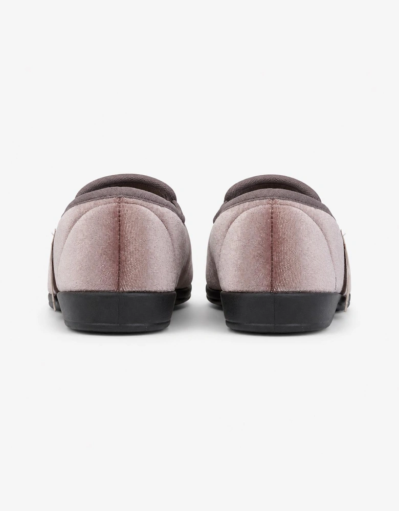 Jo & Joe CHERISH Womens Full Slippers Heather