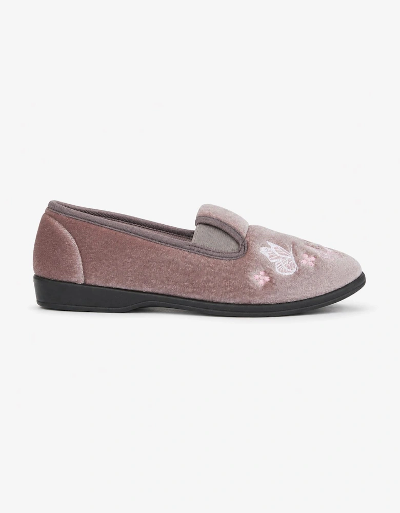 Jo & Joe CHERISH Womens Full Slippers Heather