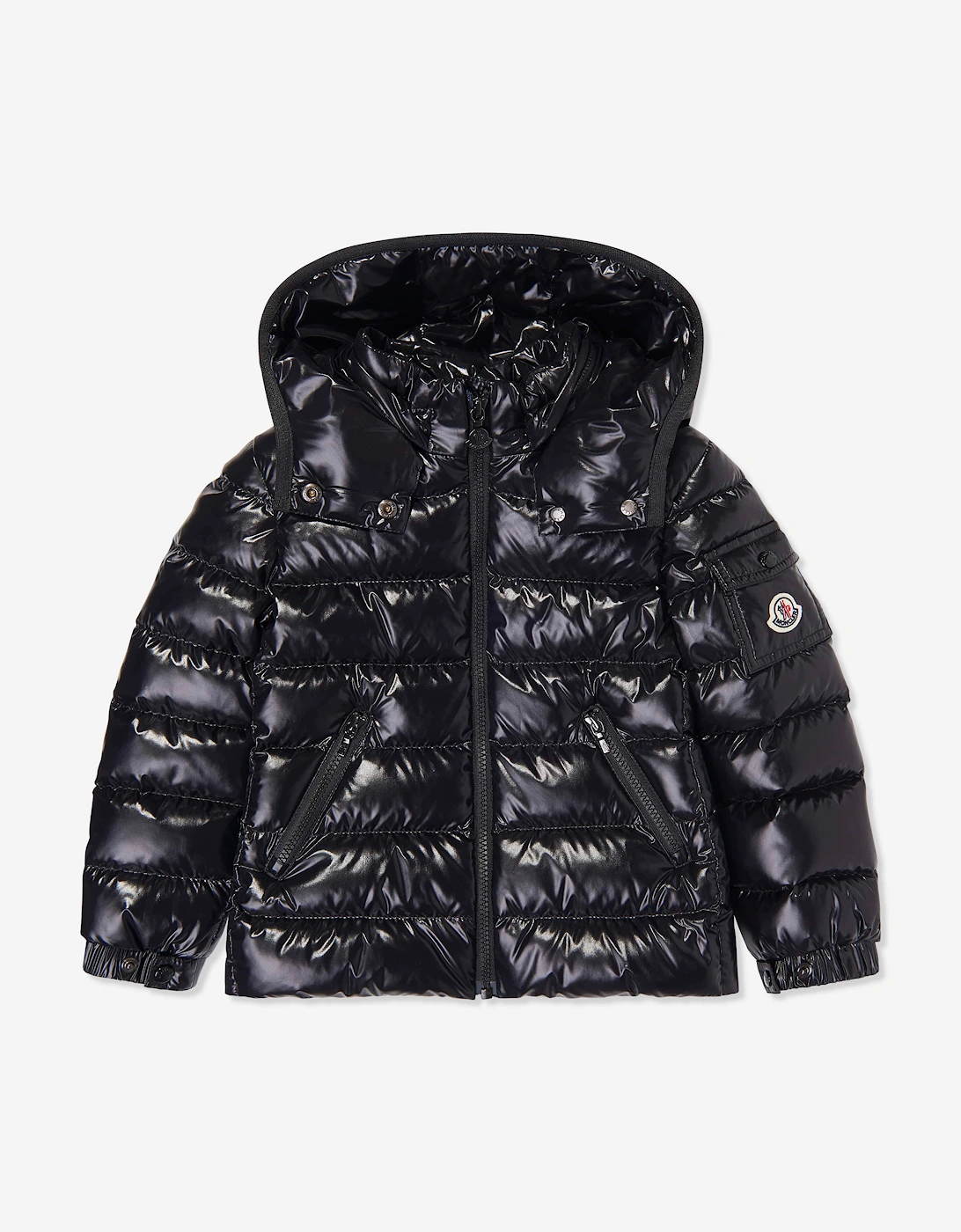 Moncler Enfant Girls Down Padded Bady Jacket in Black
