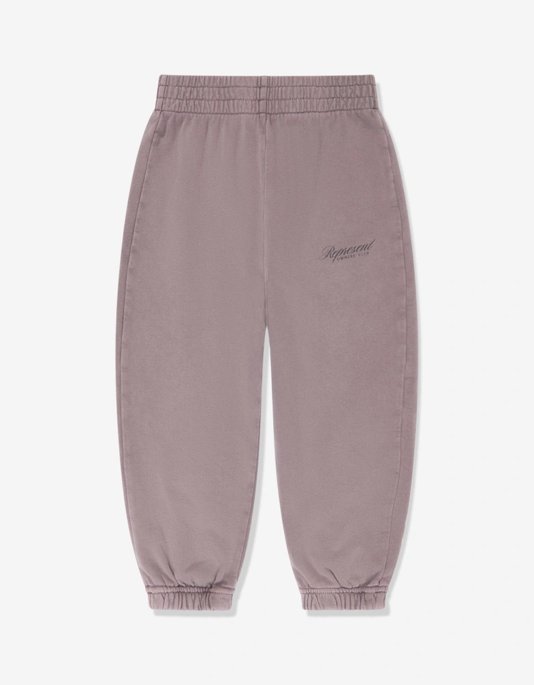 REPRESENT Kids Mini Owners Club Sweatpants in Brown