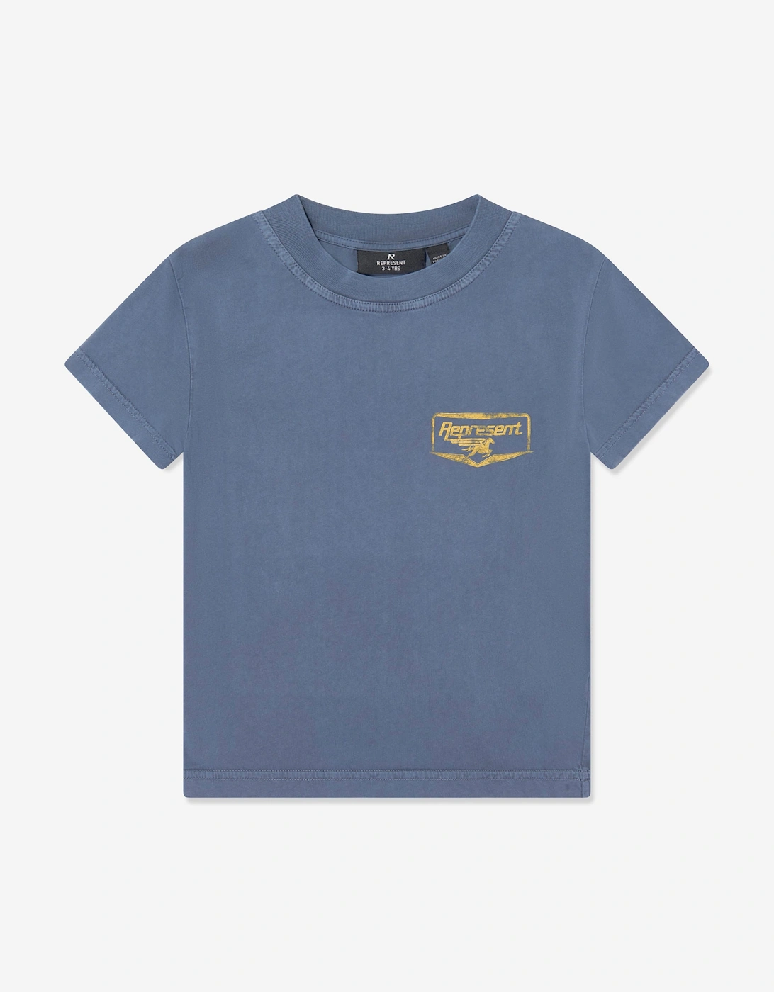 REPRESENT Kids Mini Nothing Faster T-Shirt in Blue