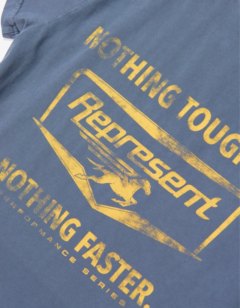 REPRESENT Kids Mini Nothing Faster T-Shirt in Blue