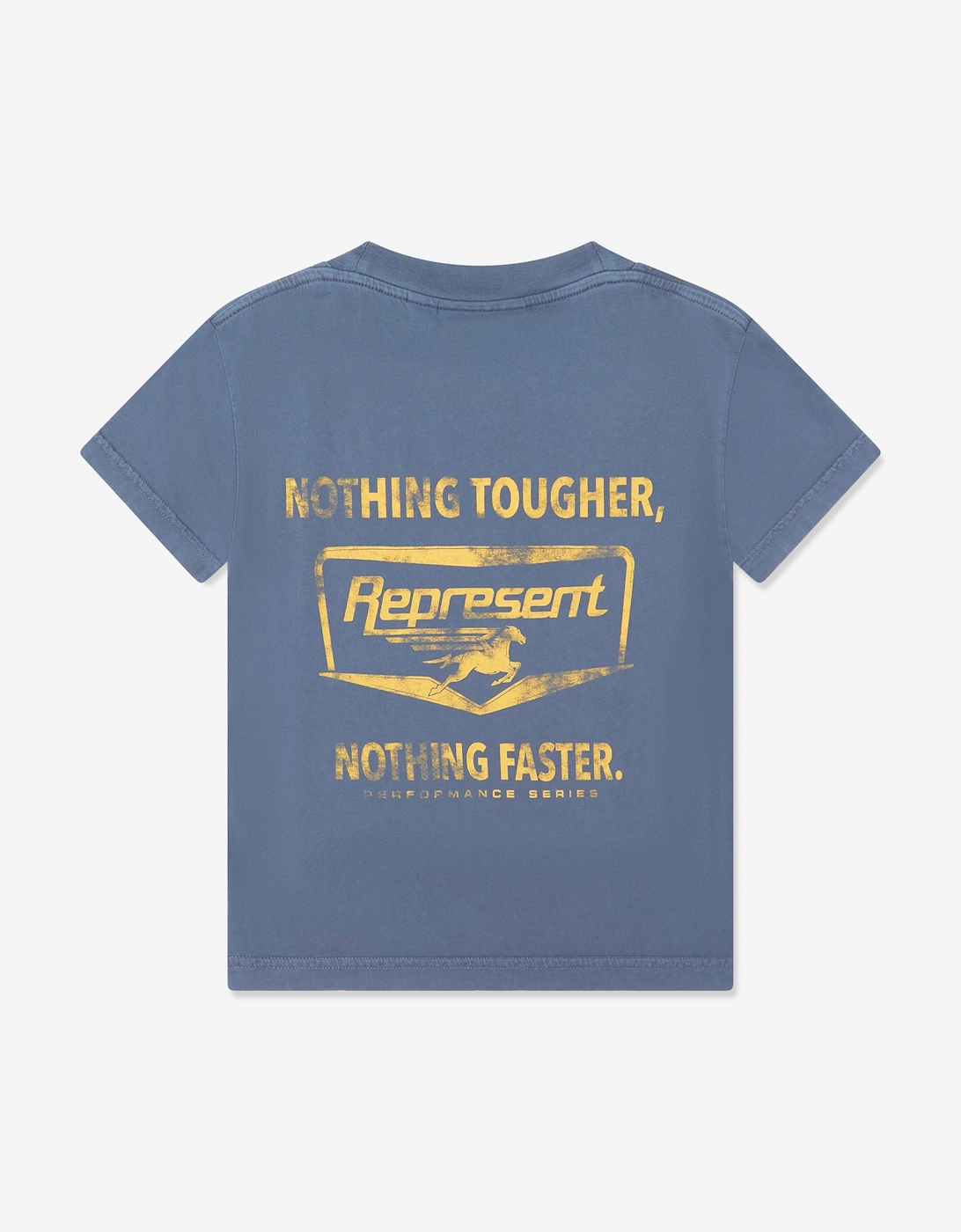 REPRESENT Kids Mini Nothing Faster T-Shirt in Blue