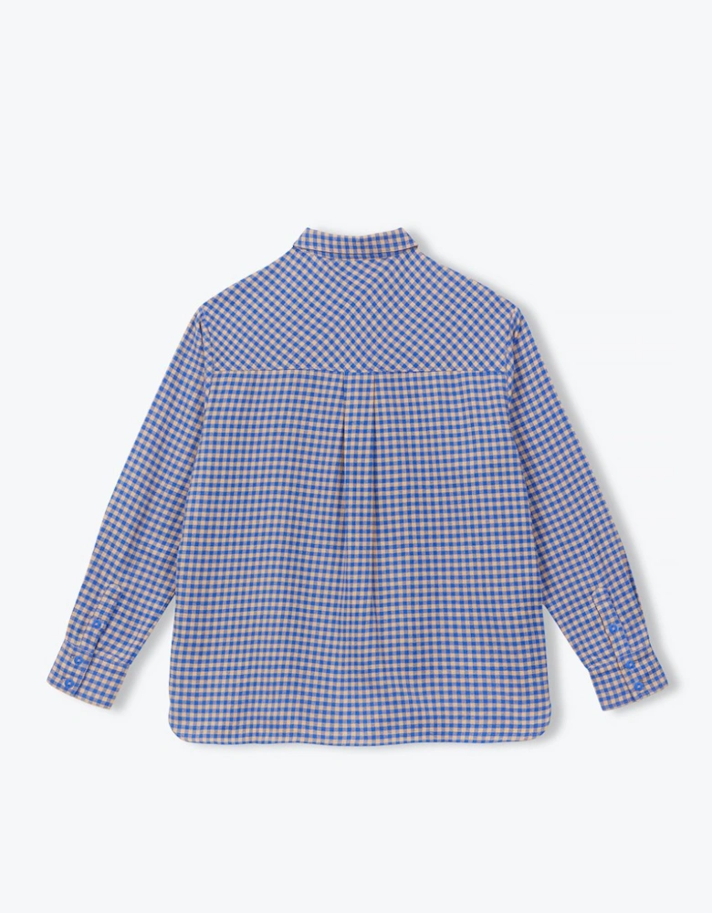 Women's Chemise Femme Vichy Blouse