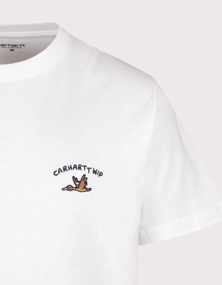 Loose Fit Animated Ducks T-Shirt