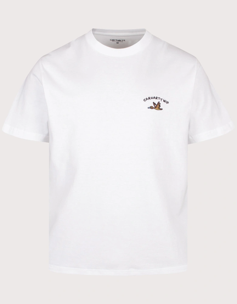 Loose Fit Animated Ducks T-Shirt