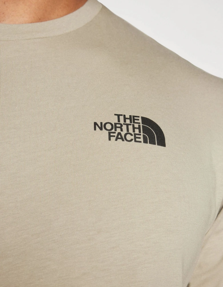 The North Face Redbox Graphic T-Shirt Clay Grey