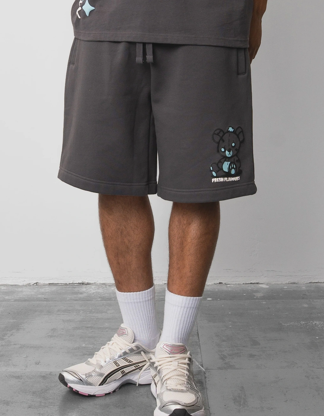 Fresh Flavours Take Your Pick Shorts - Charcoal