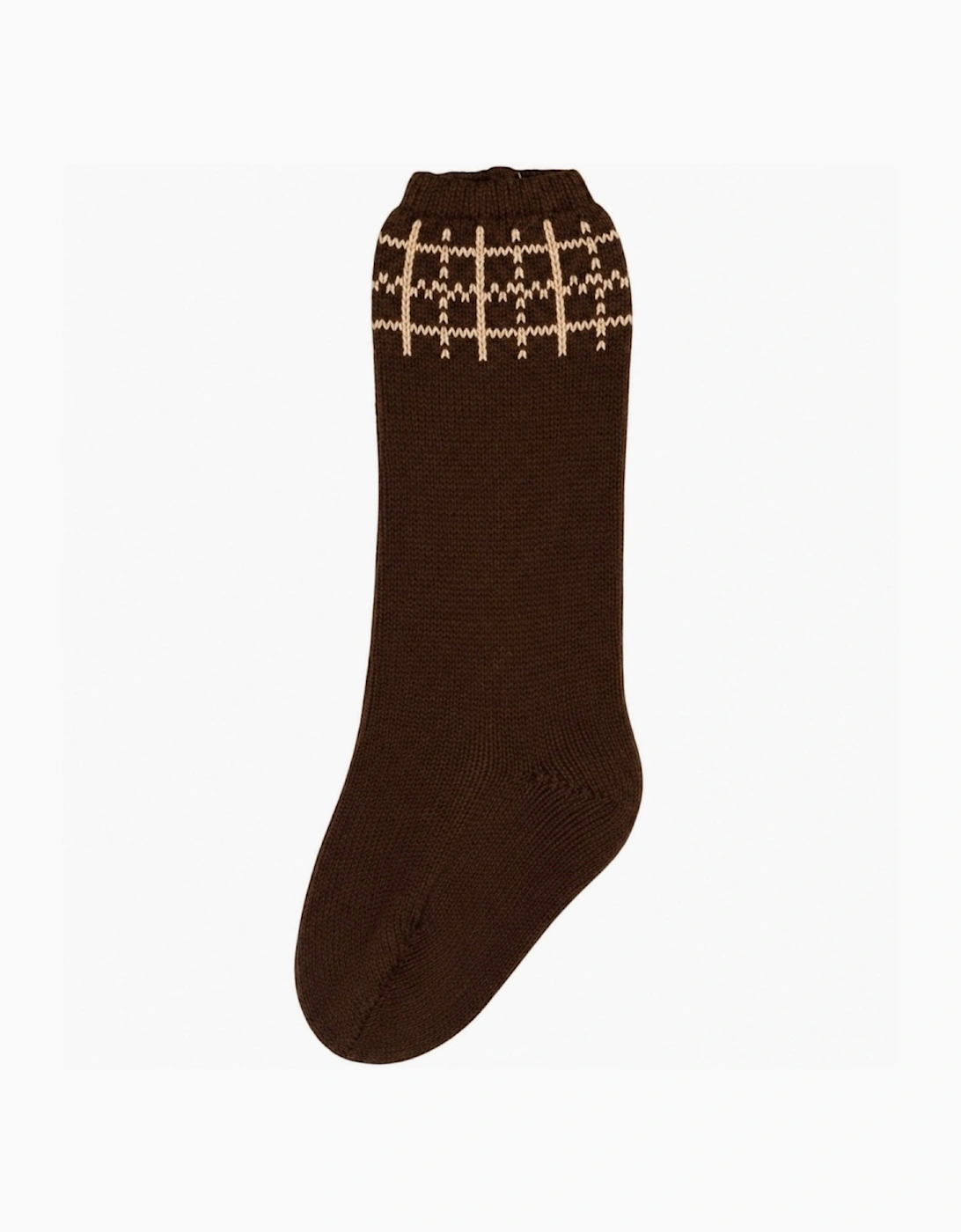 Boys Brown and Camel Socks