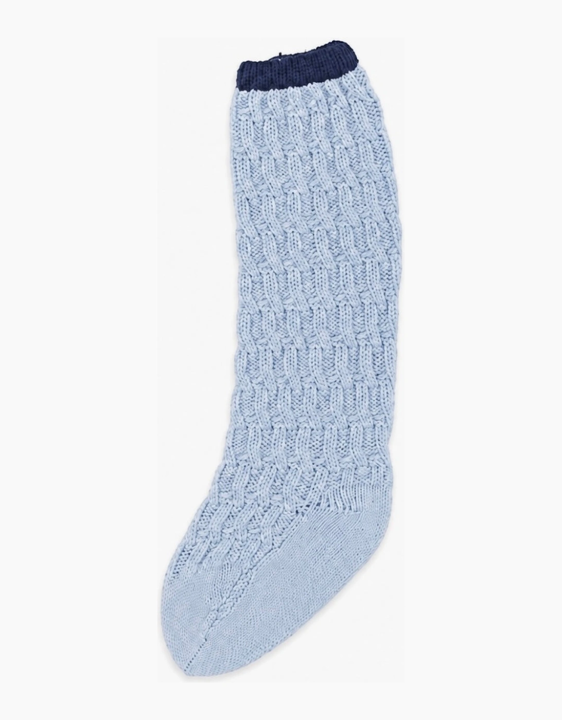 Boys Pale Blue and Navy Socks