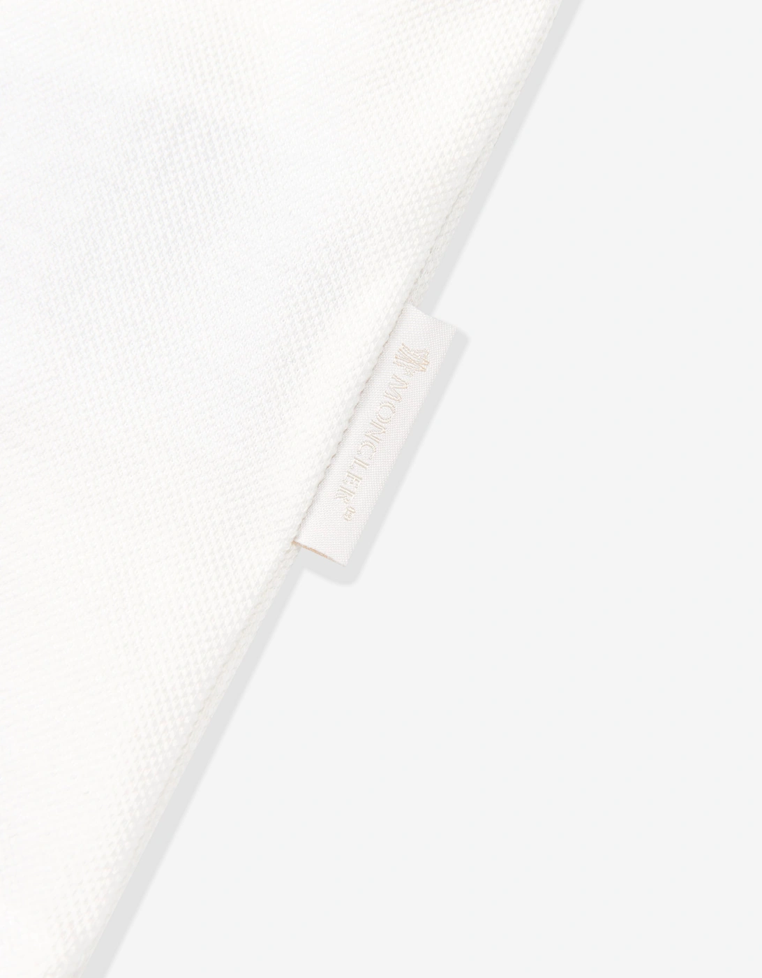 Moncler Enfant Baby Boys Logo Polo Shirt in White