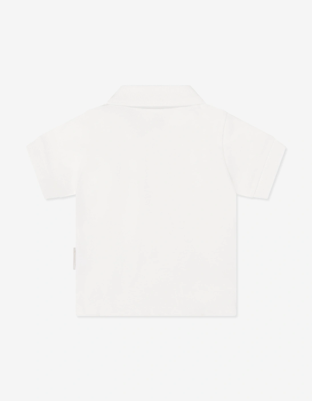 Moncler Enfant Baby Boys Logo Polo Shirt in White