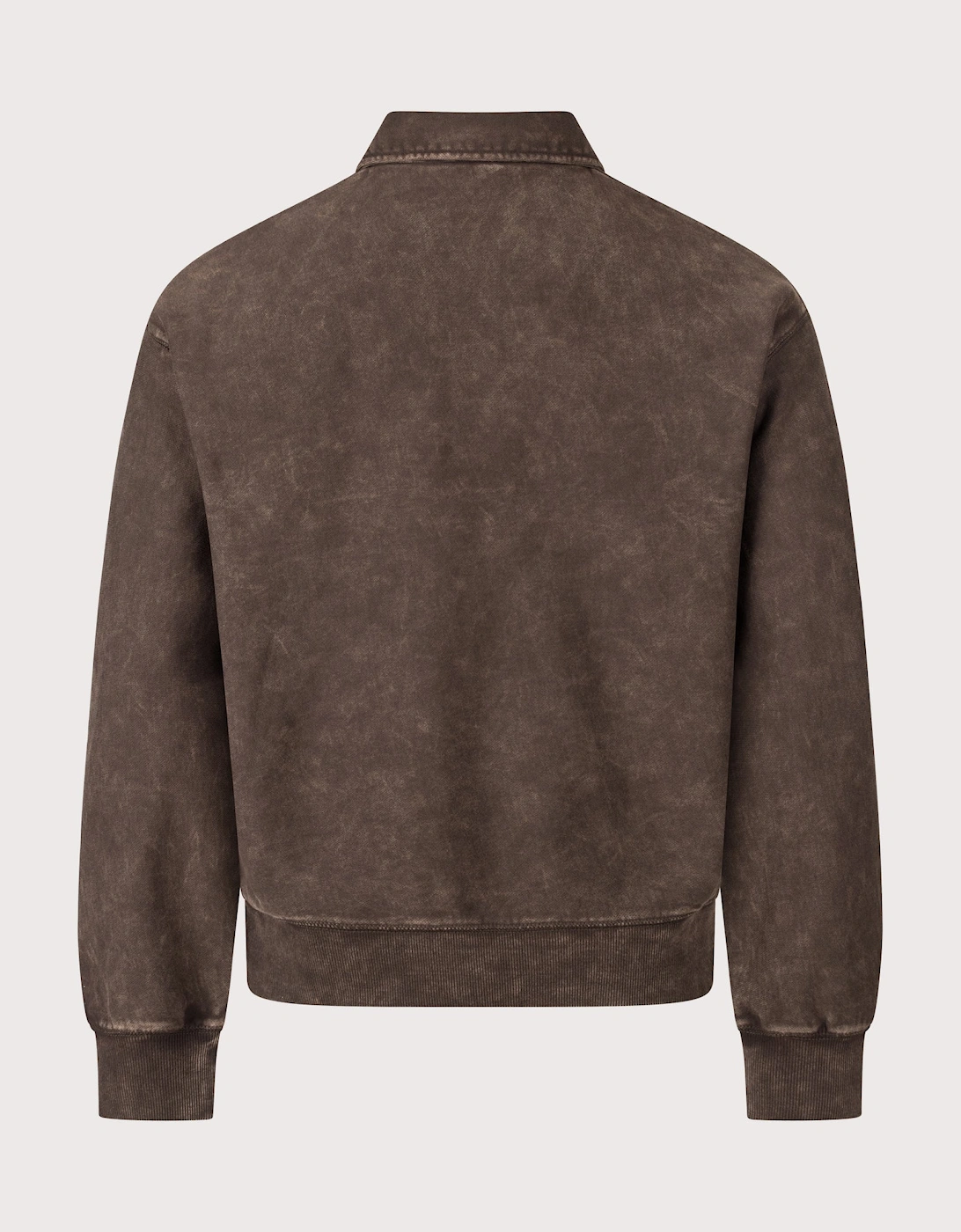 Boxy Loose Fit Lambert Polo Neck Sweatshirt