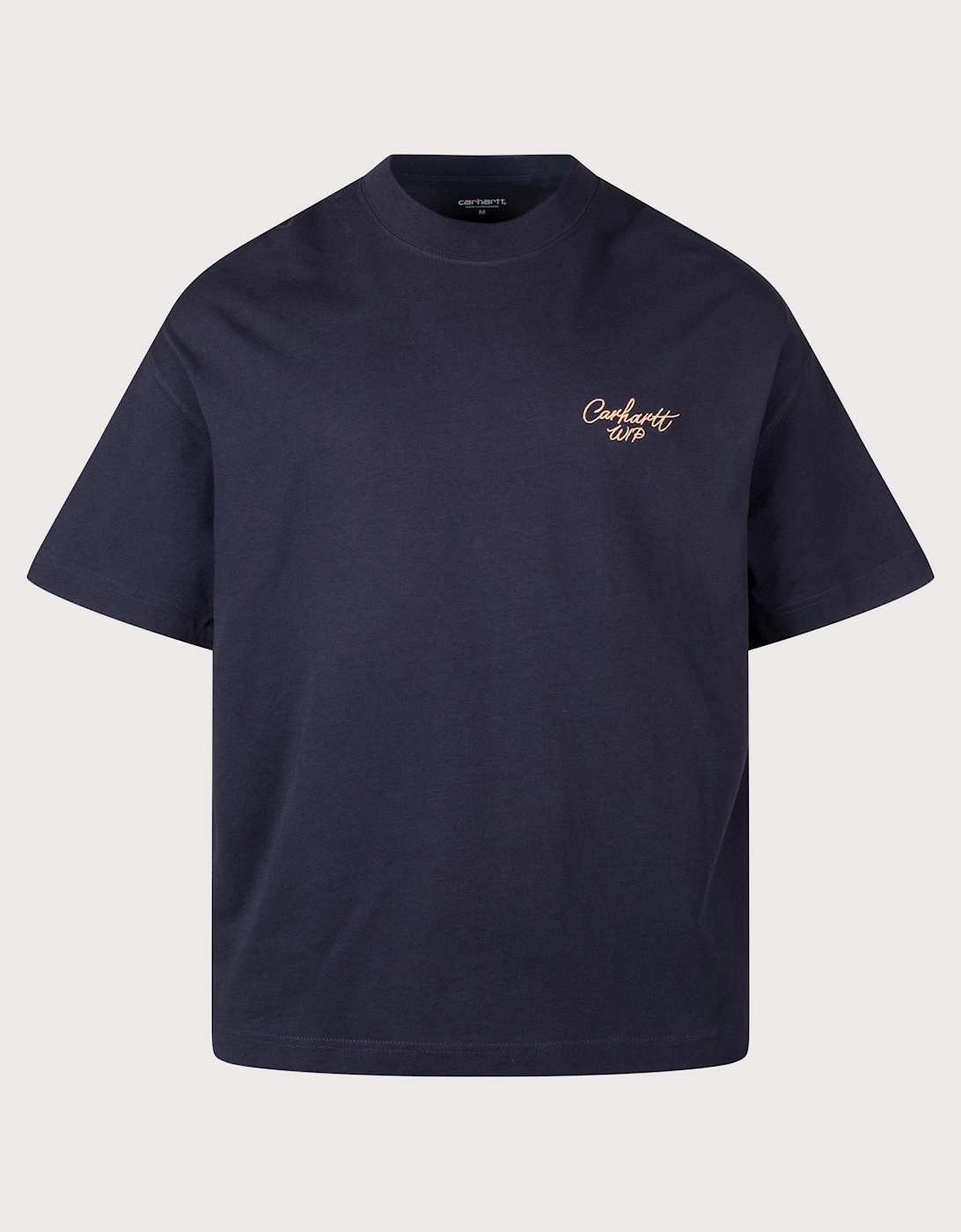 Boxy Loose Fit Signature Script T-Shirt