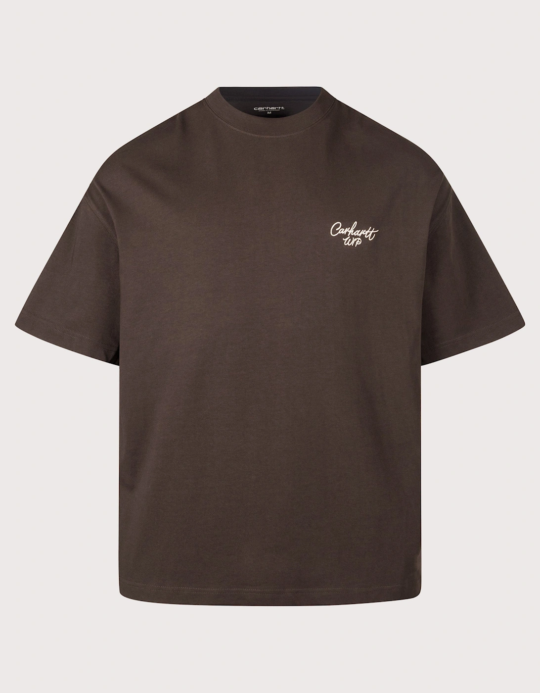 Boxy Loose Fit Signature Script T-Shirt