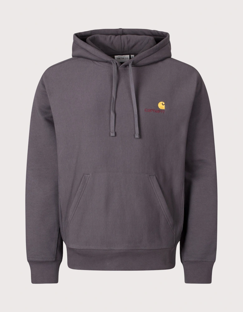 Loose Fit American Script Hoodie