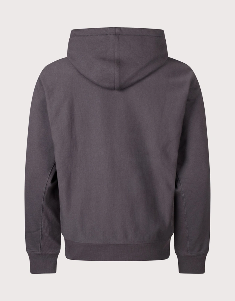 Loose Fit American Script Hoodie