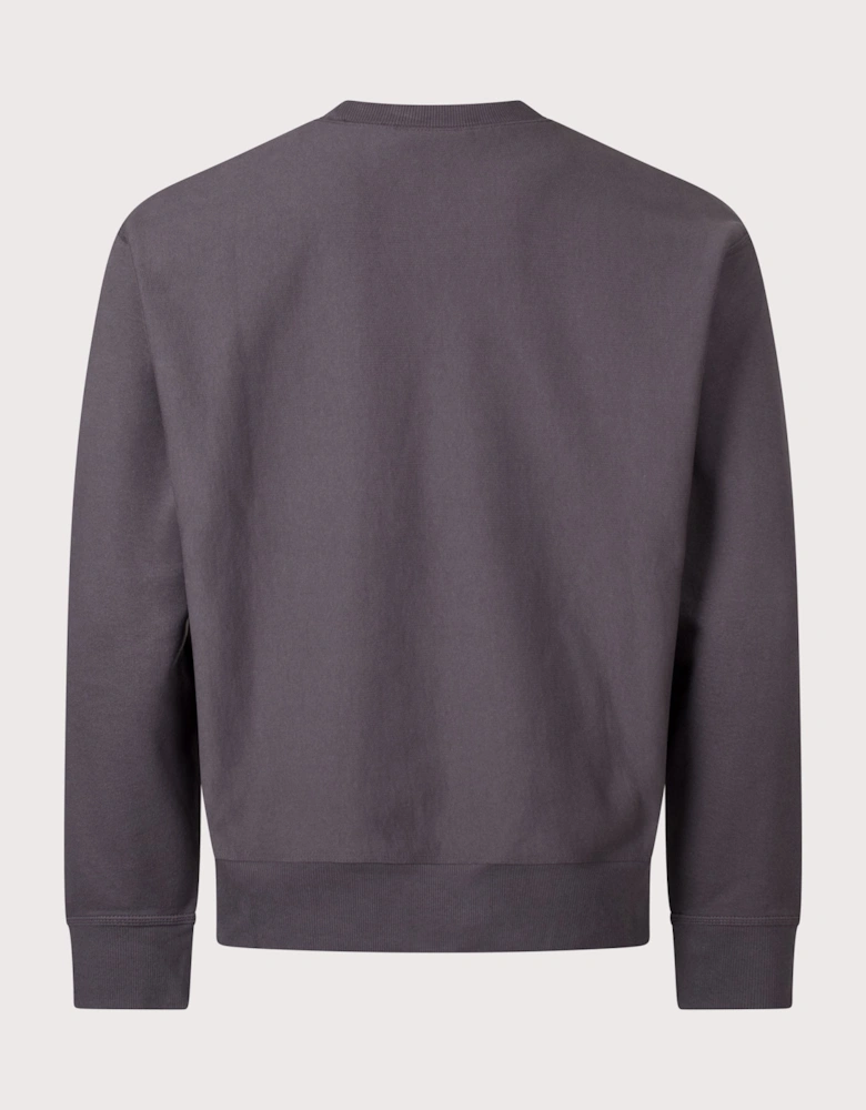 Loose Fit American Script Sweatshirt