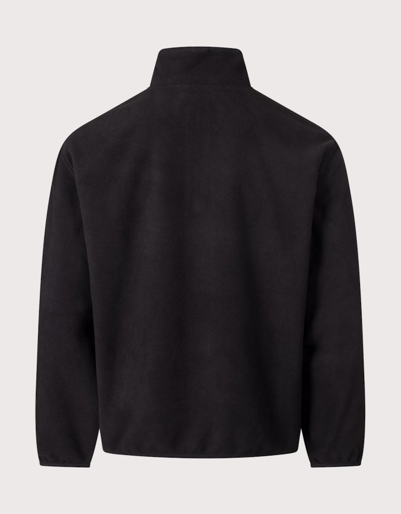 Balloon Fit Edmore Quarter Zip Fleece Sweatshirt