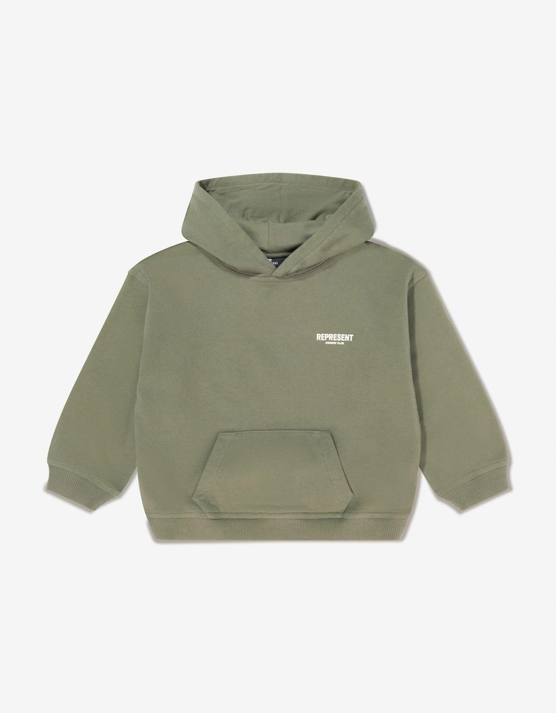Represent Girls Green Mini Owners Club Hoodie  - Size 5 Years/6 Years Kids