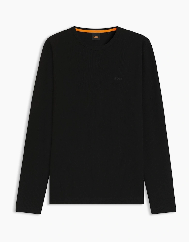 Wordmark Crew Neck Long Sleeve Regular Fit T-Shirt