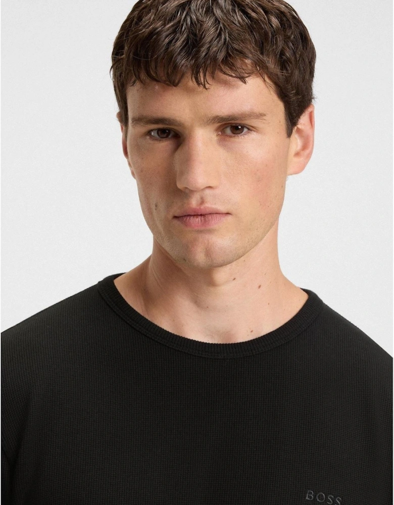 Wordmark Crew Neck Long Sleeve Regular Fit T-Shirt