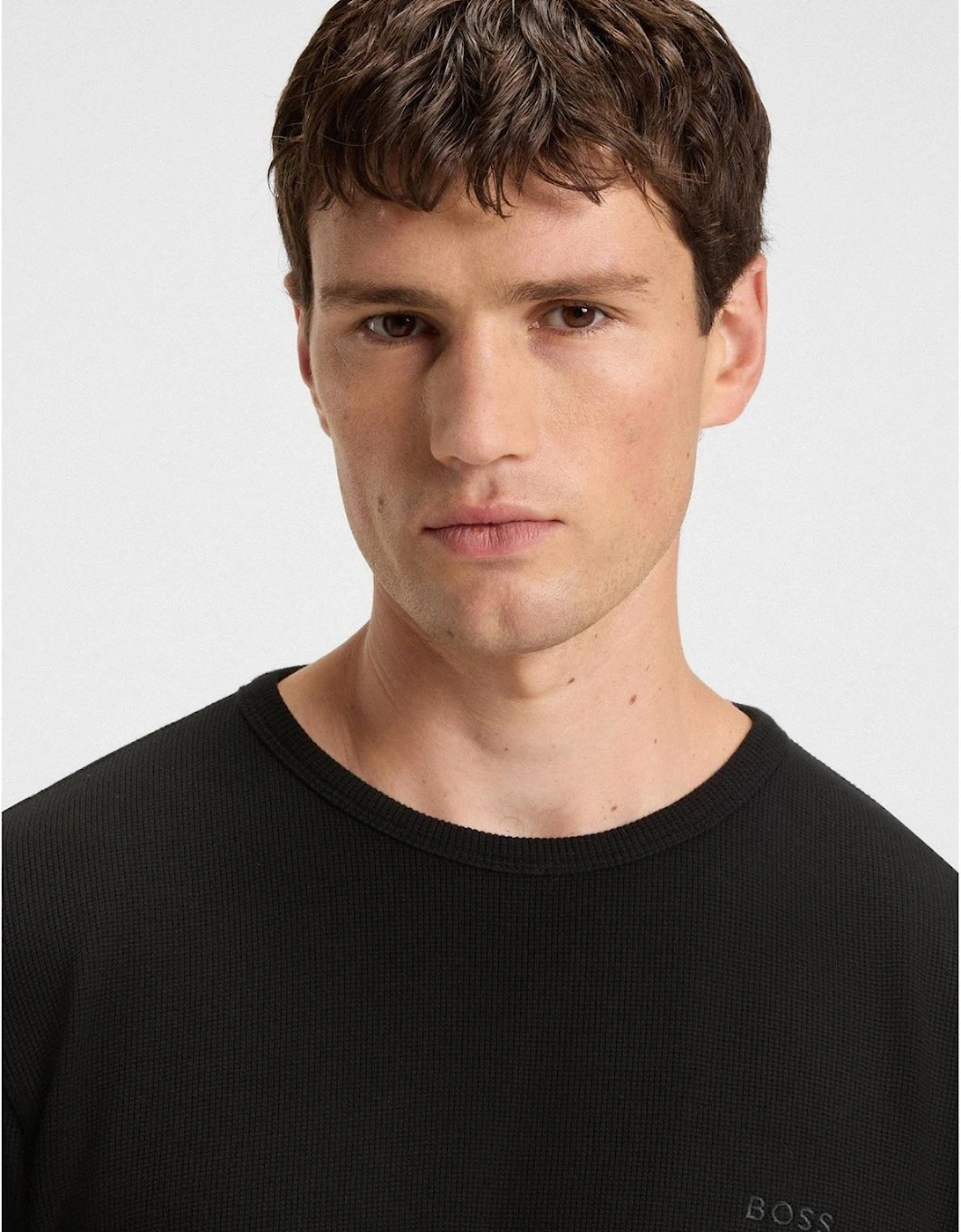 Wordmark Crew Neck Long Sleeve Regular Fit T-Shirt