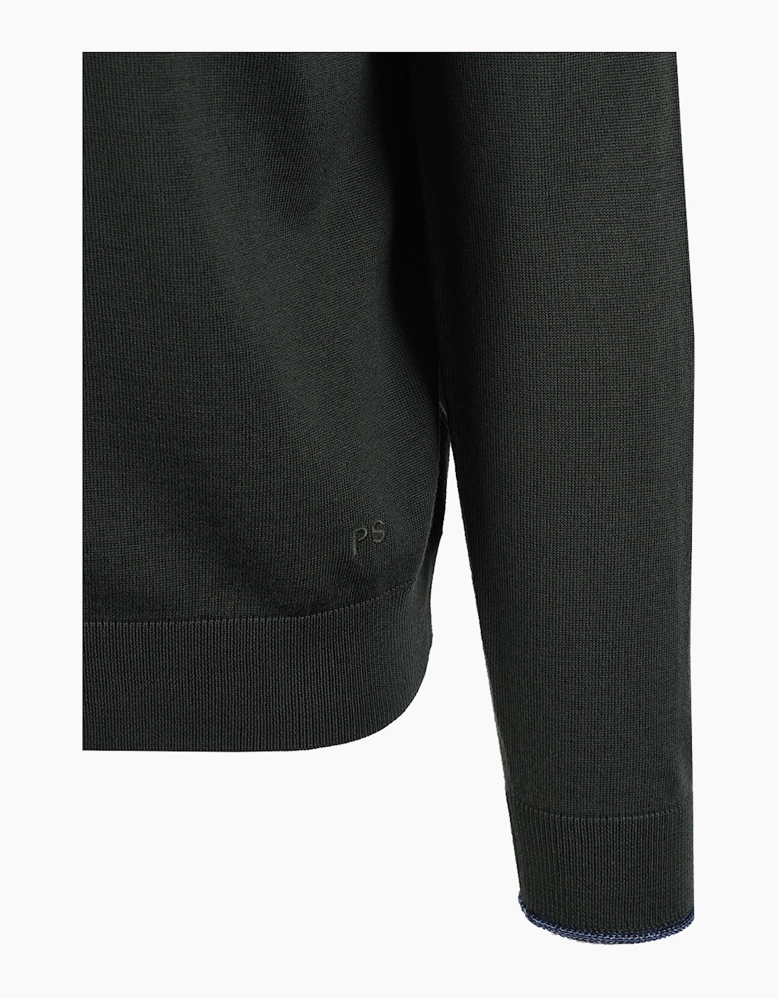PAUL SMITH CARDIGAN ZIP UP GREEN