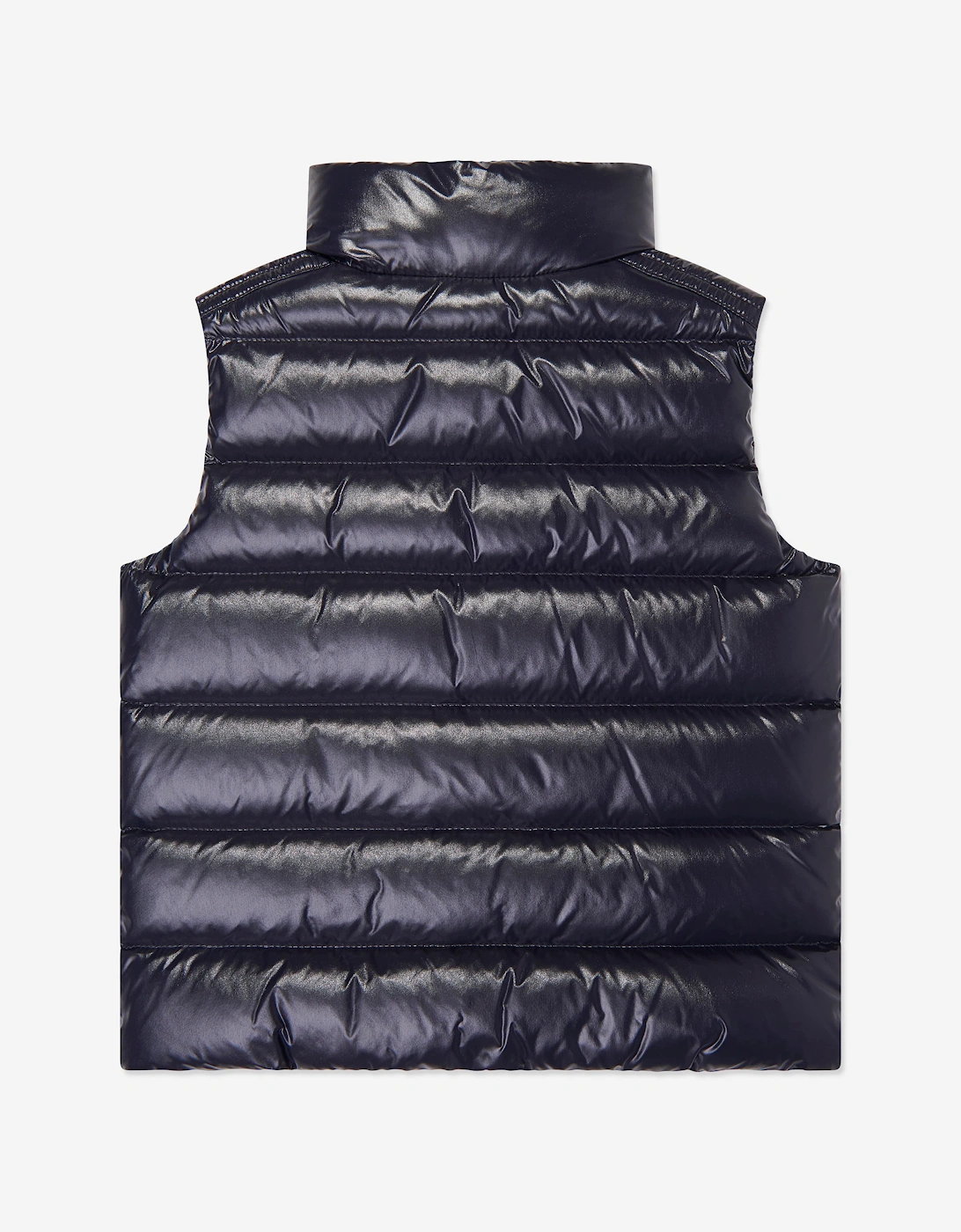 Moncler Enfant Boys Down Padded Tib Gilet in Navy