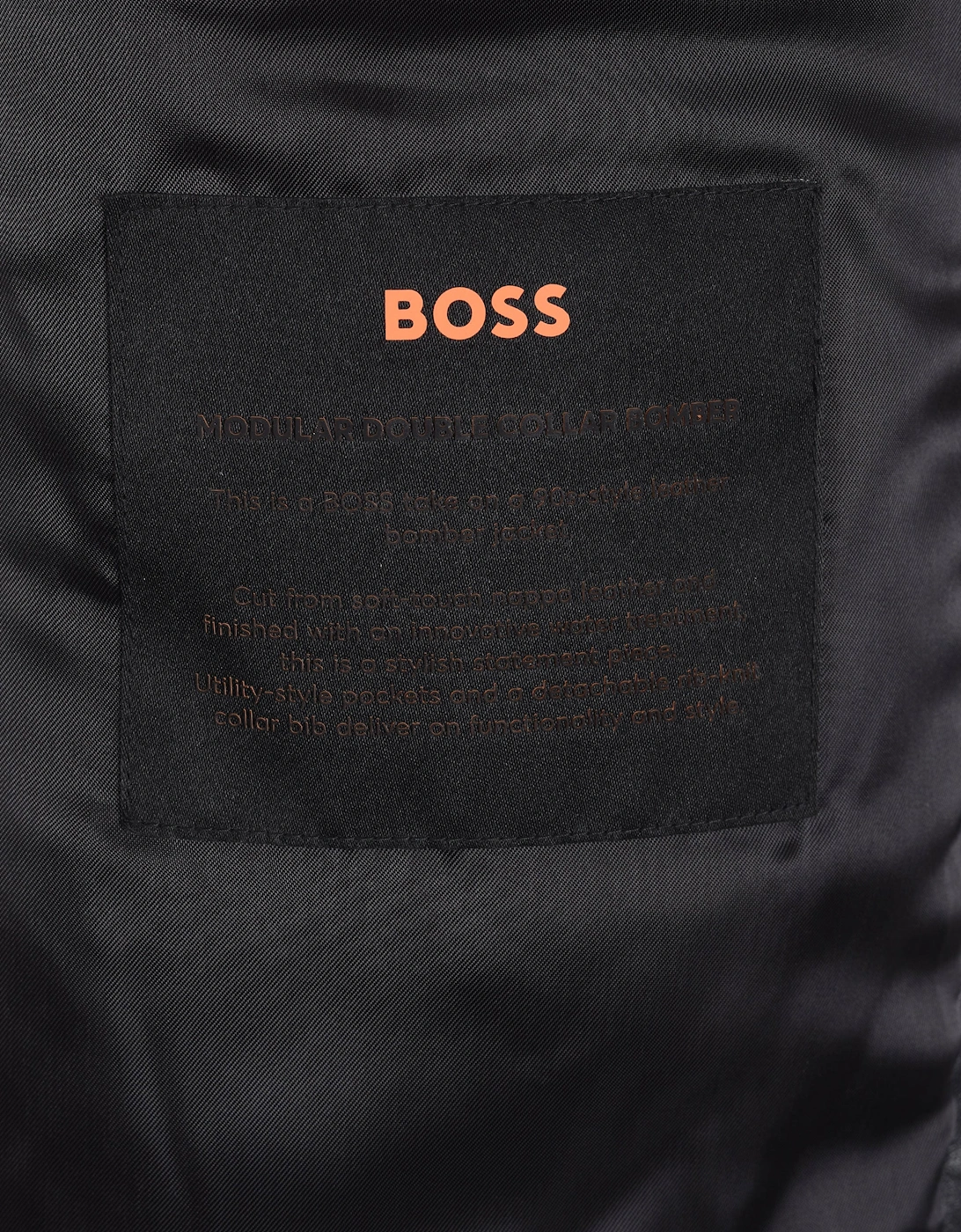 Boss Orange BOSS JOLIGHTS JACKET BLACK