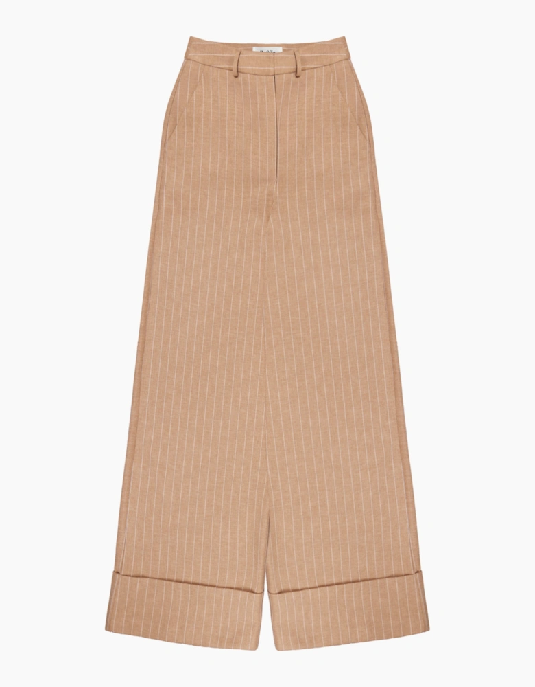 Caramel Pinstripe Trouser