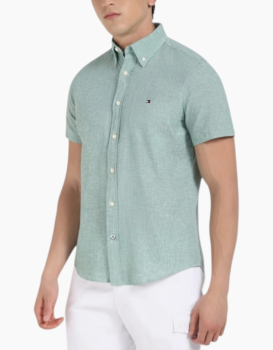 TOMMY HILFIGER Mens Shirt Oxford Top