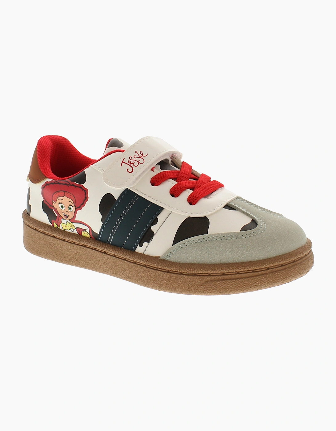 Toy Story Childrens Trainers Phoenix Touch Fastening white red UK Size