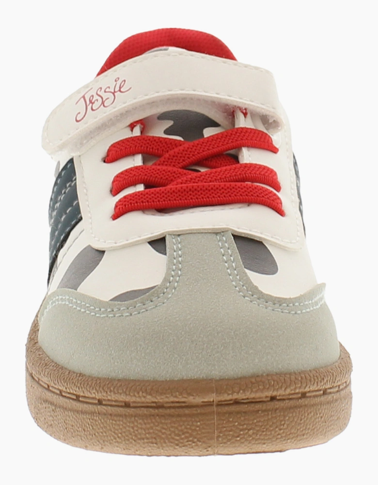 Toy Story Childrens Trainers Phoenix Touch Fastening white red UK Size