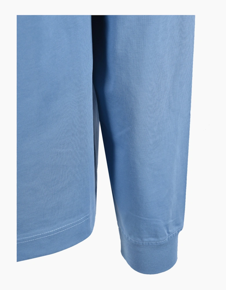 PAUL SMITH LONG SLEEVE POLO BLUE