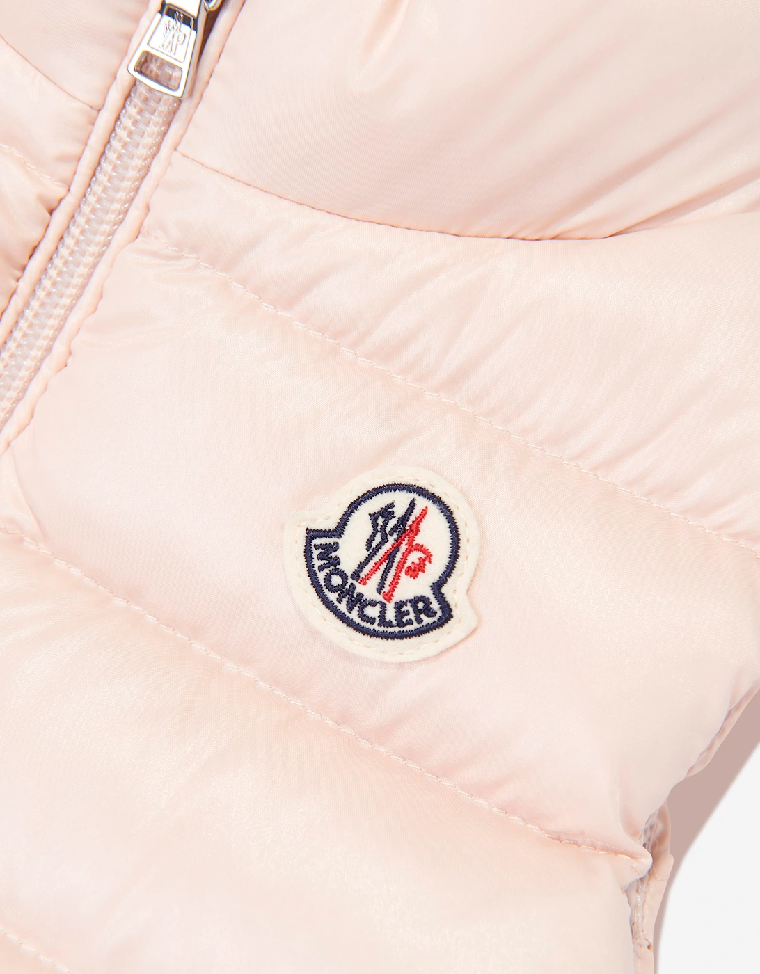 Moncler Enfant Baby Girls Down Padded Ghany Gilet in Pink