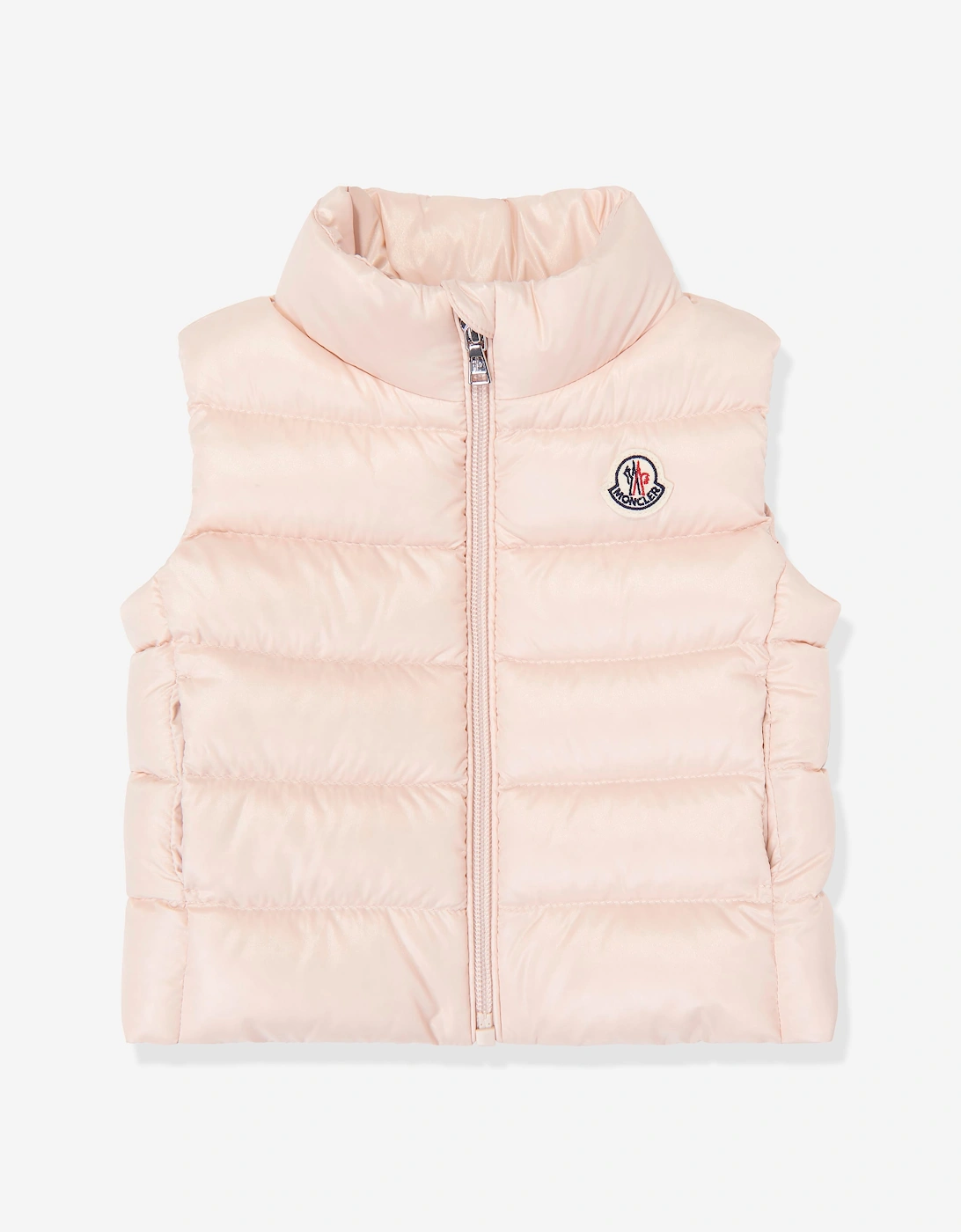 Moncler Enfant Baby Girls Down Padded Ghany Gilet in Pink