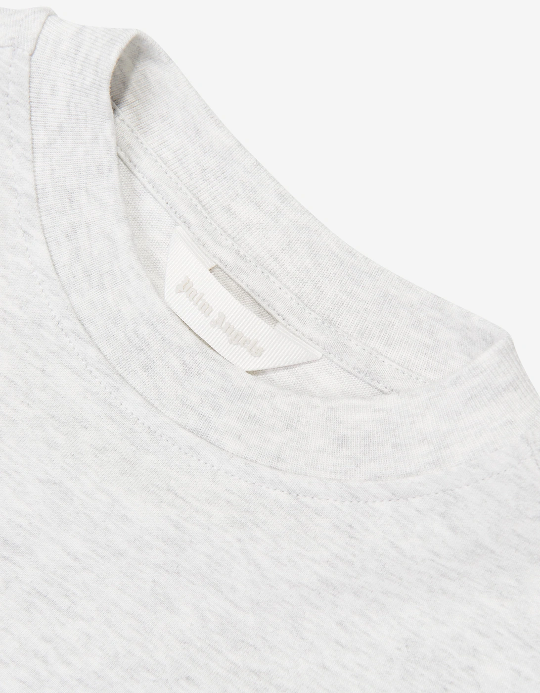 Palm Angels Boys Classic Logo Jersey T-Shirt in Grey
