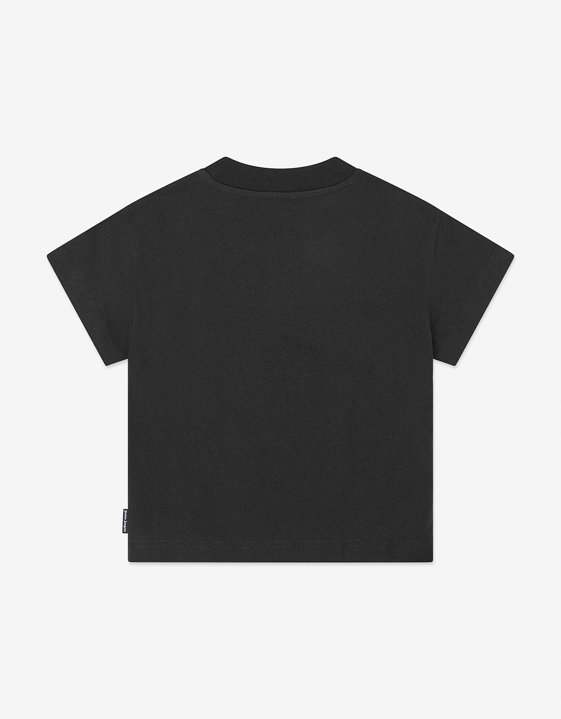 Palm Angels Kids Palm Drawing Jersey T-Shirt in Black