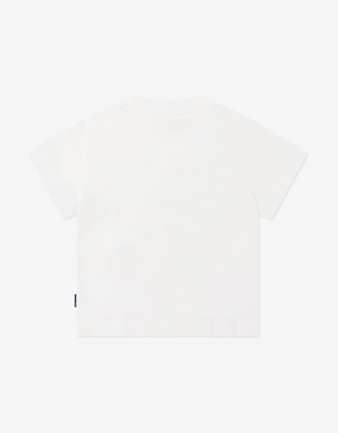 Palm Angels Kids Palm Drawing Jersey T-Shirt in Ivory