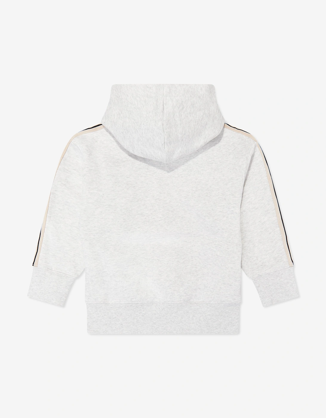 Palm Angels Kids Classic Logo Hoodie in Grey