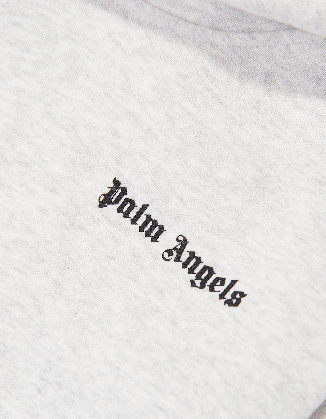 Palm Angels Kids Classic Logo Hoodie in Grey