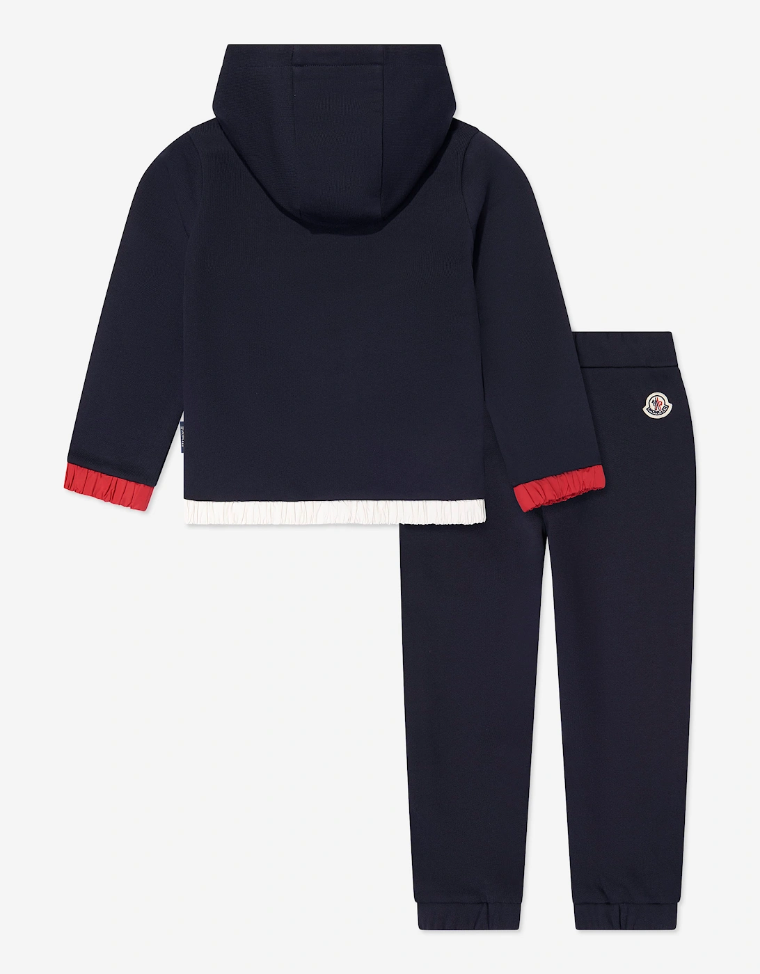 Moncler Enfant Boys Logo Tracksuit in Navy