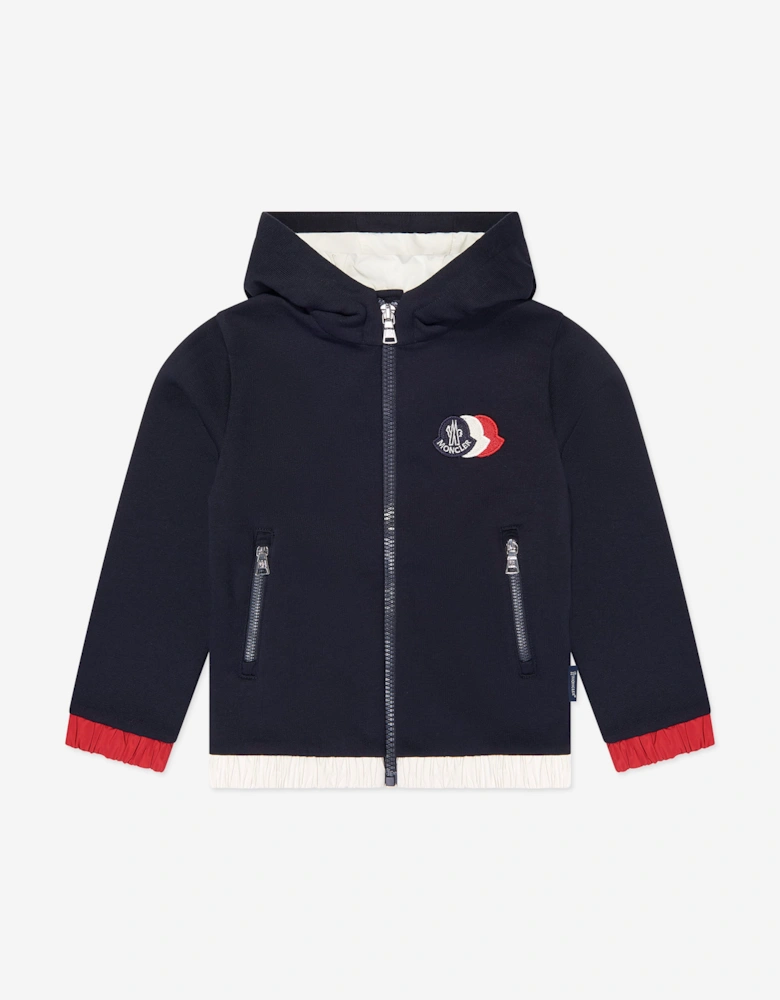 Moncler Enfant Boys Logo Tracksuit in Navy