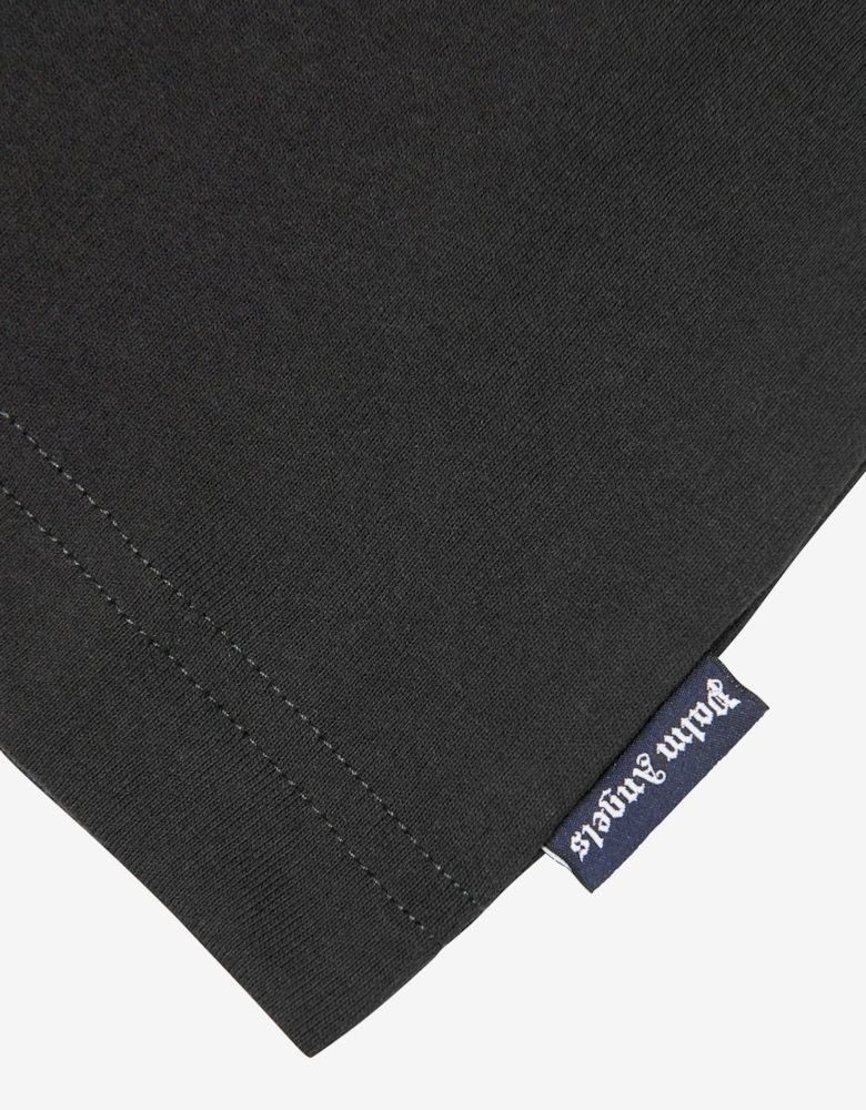 Palm Angels Kids Palm Logo Jersey T-Shirt in Black