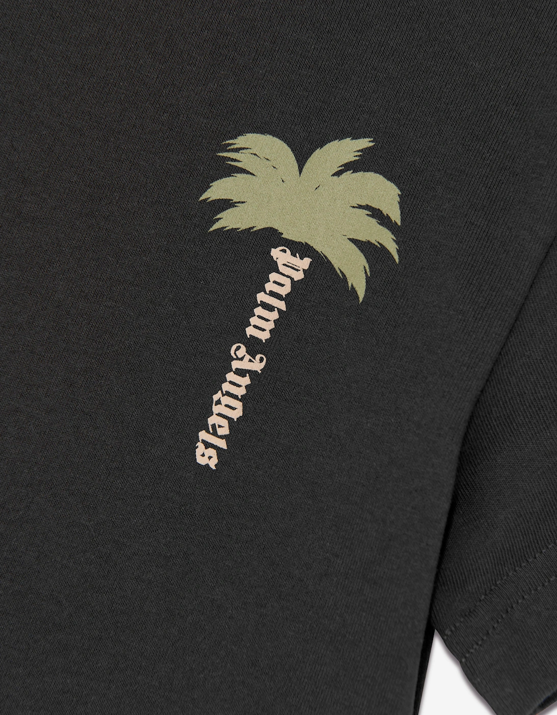 Palm Angels Kids Palm Logo Jersey T-Shirt in Black